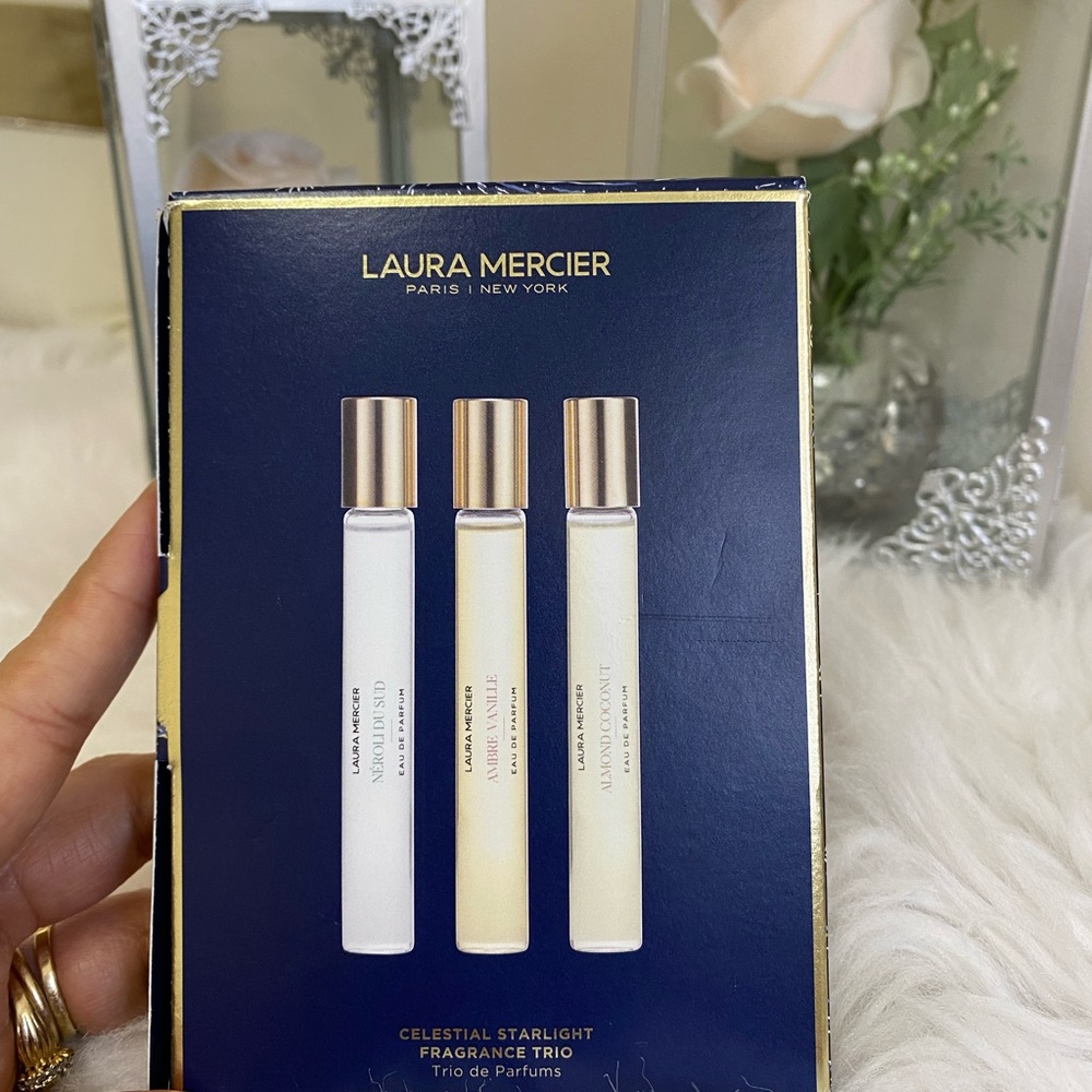 Laura Mercier CELESTIAL STARLIGHT FRAGRANCE TRIO 0.34 FL OZ EACH - Picture 6 of 8
